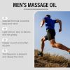 North Moon Men's Massage Oil Men's Body Moisturizing Topical Massage Skin Care Essential Oil